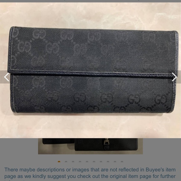 Gucci Black Long Wallet and Key Cases, Set of 3 - Picture 3 of 14